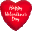 Valentine Heart mylar balloons