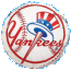 Yankees mylar balloons